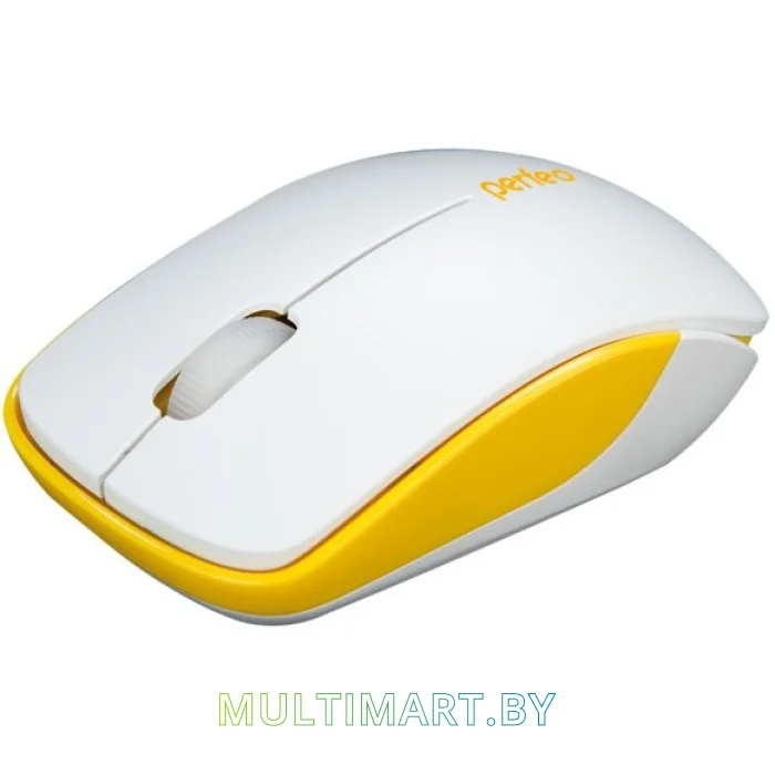 Мышь Perfeo PF-763-WOP Assorty (белый/желтый)
